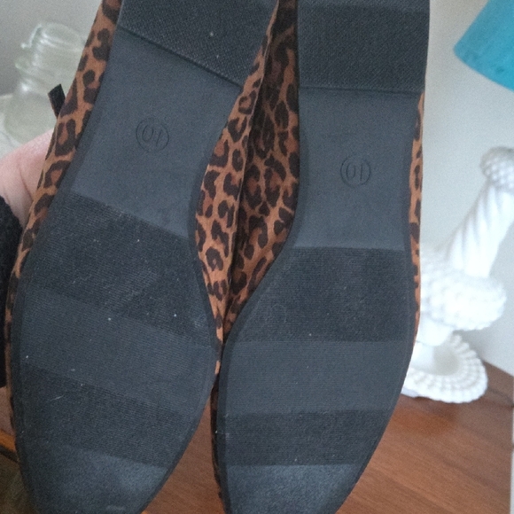 Nwt Wild Fable Animal Print Flats Size 10 - Picture 2 of 6